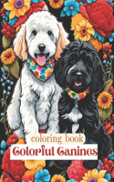 Colorful Canines coloring book