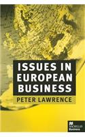 Issues in European Business