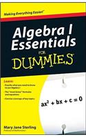 Algebra I Essentials For Dummies