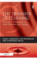 The Transfer of Learning