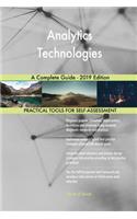 Analytics Technologies A Complete Guide - 2019 Edition