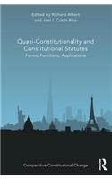 Quasi-Constitutionality and Constitutional Statutes