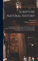 Scripture Natural History; Containing a Descriptive Account of the Quadrupeds, Birds, Fishes, Insects, Reptiles, Serpents, Plants, Trees, Minerals, Gems, and Precious Stones, Mentioned in the Bible