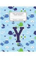 Primary Composition Notebook Grades K-2 Story Journal Y
