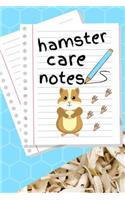 Hamster Care Notes