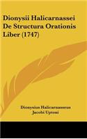 Dionysii Halicarnassei de Structura Orationis Liber (1747)