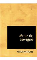 Mme de S Vign