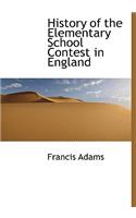 History of the Elementary School Contest in England