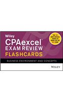 Wiley CPAexcel Exam Review Flashcards: Business Environment and Concepts