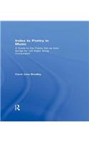 Index to Poetry in Music