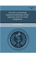 Security-Constrained Expansion Planning of Fast-Response Units for Wind Integration