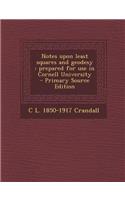 Notes Upon Least Squares and Geodesy: Prepared for Use in Cornell University