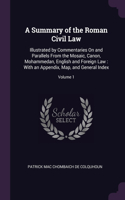 A Summary of the Roman Civil Law