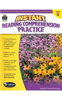 Instant Reading Comprehension Practice Grade 5