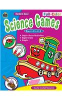 Full-Color Science Games, Prek-K