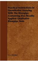 Practical Instructions In Quantitative Assaying With The Blowpipe Containing Also Readily Applied Qualitative Blowpipe Tests: (English)