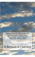 Sermons of St. Bernard on Advent and Christmas