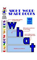 Sight Word Shape Books