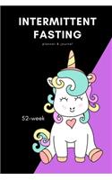 Intermittent Fasting Journal & Planner: A One-Year Book
