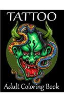 Tattoo Adult Coloring Book
