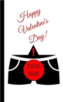 Happy Valentine's Day Choking Hazard: Naughty or Nice Fun I Adore You Valentine's Day Card Alternative (Writing Journal)