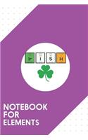 Notebook for elements