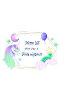 Unicorn will give you a divine happiness: Journal and Notebook for Kids, Girls- Composition Size (6"x9") With Lined and Blank Pages, Perfect for Journal.