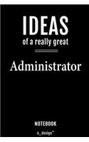 Notebook for Administrators / Administrator