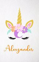 Alexzander A5 Lined Notebook 110 Pages