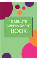 15 Minute Appointment Book