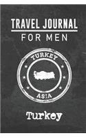 Travel Journal for Men Turkey