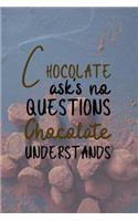 Chocolate Asks No Questions Chocolate Understands