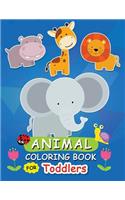 Animal Coloring Book for Toddlers