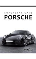 Superstar Cars Porsche Notebook (Diary, Journal)