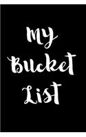 My Bucket List