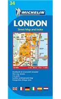 London - Michelin City Plan 34: City Plans(34 Michelin City Plans)