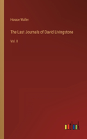 Last Journals of David Livingstone