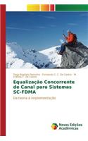 Equalização concorrente de canal para sistemas SC-FDMA