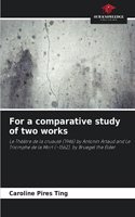 For a comparative study of two works
