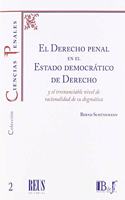 El Derecho penal en el Estado democratico de Derecho y el irrenunciable nivel de racionalidad de su dogmatica