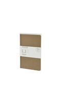 Moleskine Note Card With Envelope - Pocket Kraft Brown