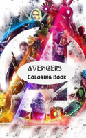 Avengers Coloring Book: 50 Super heroes Illustrations for Kids and Adults / Great Coloring Books for Superheroes Fan