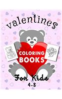 valentines coloring books for kids 4-8