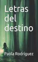 Letras del destino