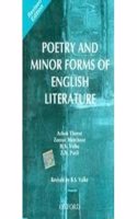Poetry And Minor Forms Of English Literature, 1st Edition