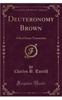 Deuteronomy Brown