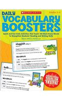 Daily Vocabulary Boosters