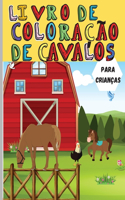 Cavalos Livro de Coloração