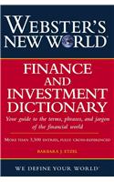 Webster's New World Finance and Investment Dictionary