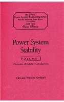 Power System Stability, Volumes I, II, III